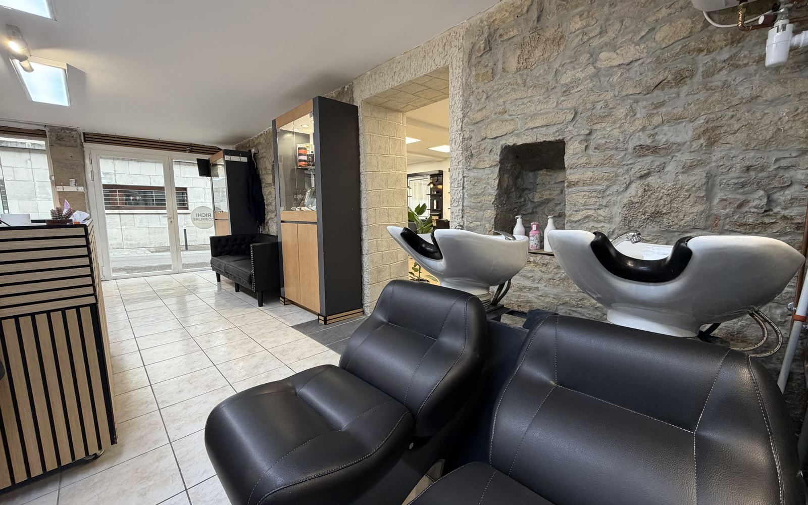 Bacs à shampooing du salon